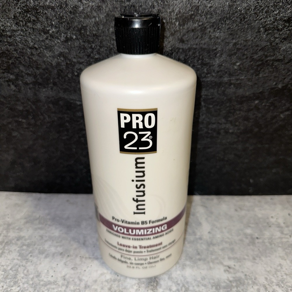 Infusium Pro 23 VOLUMIZING Leave In Treatment 33.8 Fl Oz New For Fine Limp Hair